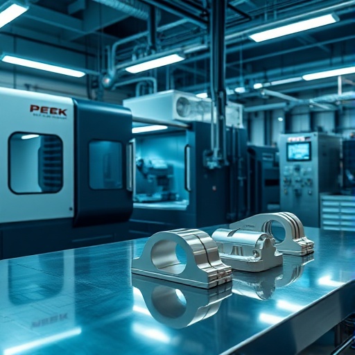 cnc machined machining in PEEK cnc machining peek machined parts peek