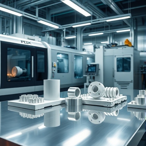 machined peek machined parts engineering plastic machined PEEK parts tool wear